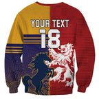 Custom British Lions Queensland Sweatshirt Unique Style - Aussie Hoodie