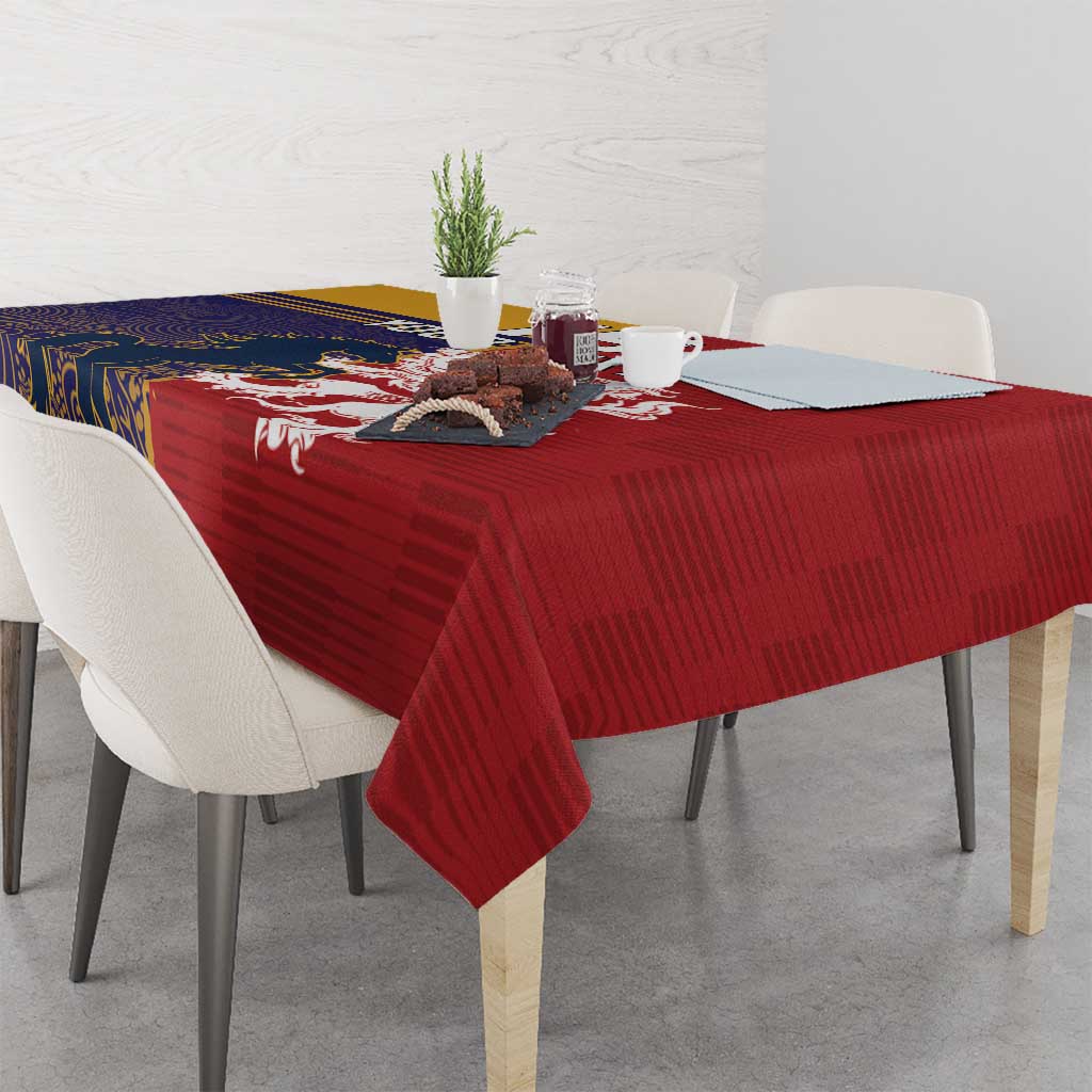 Custom British Lions Queensland Tablecloth Unique Style - Aussie Hoodie