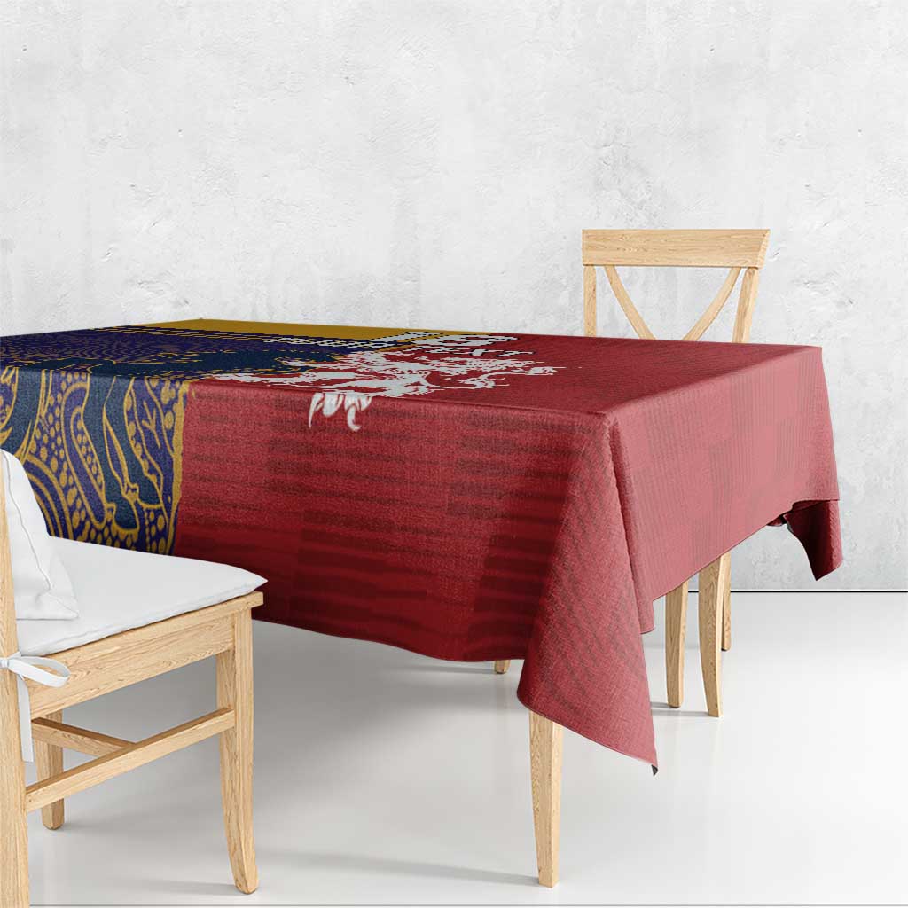 Custom British Lions Queensland Tablecloth Unique Style - Aussie Hoodie