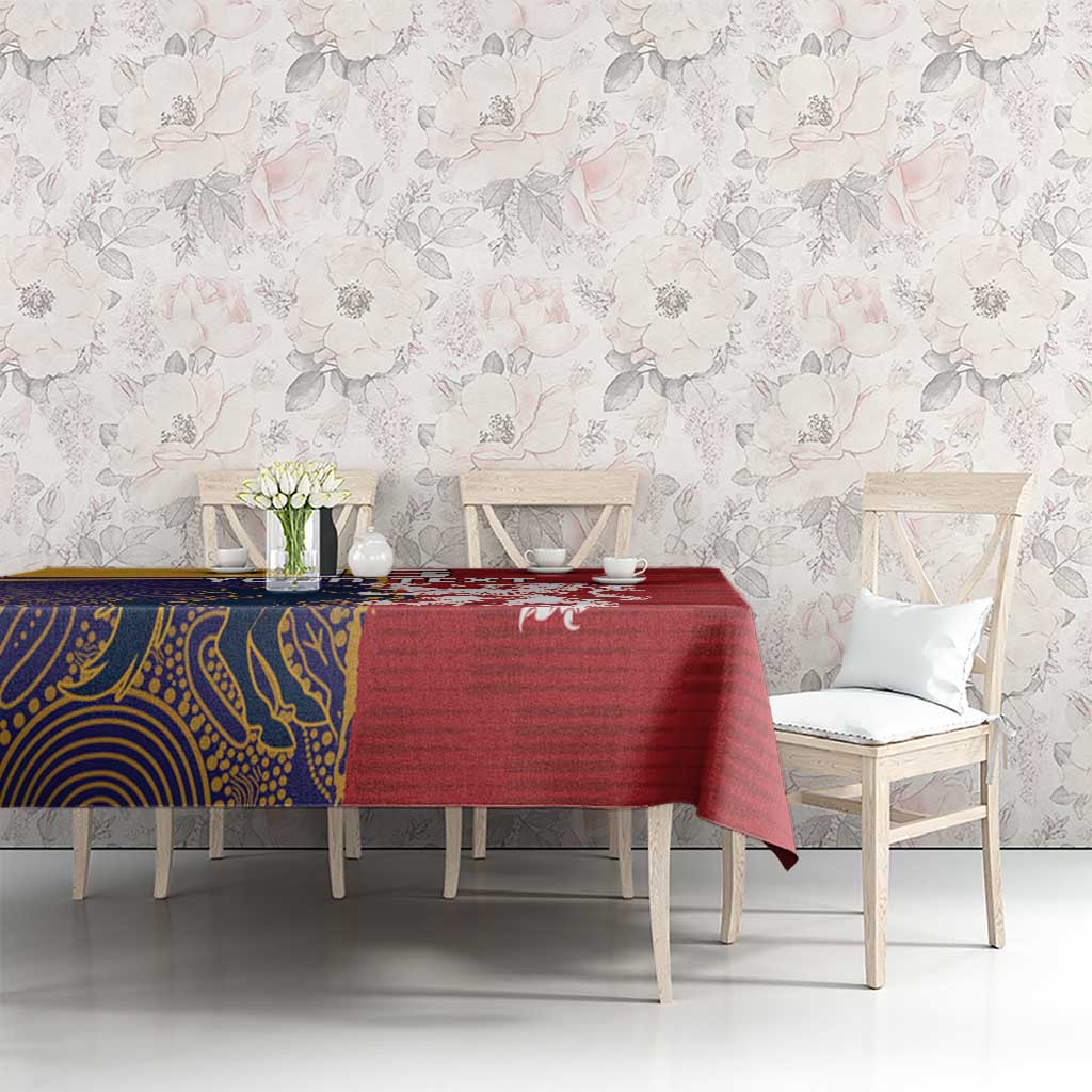 Custom British Lions Queensland Tablecloth Unique Style - Aussie Hoodie
