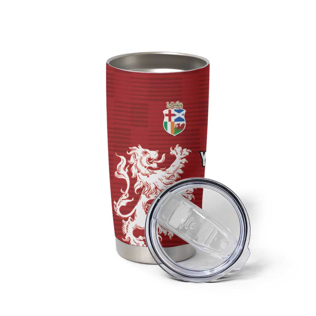 Custom British Lions Queensland Tumbler Cup Unique Style - Aussie Hoodie