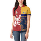 Custom British Lions Queensland Women Polo Shirt Unique Style - Aussie Hoodie