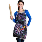 First Nations Darts NAIDOC 2026 Apron Aboriginal Dot Art Dartboard Purple