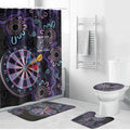 First Nations Darts NAIDOC 2026 Bathroom Set Aboriginal Dot Art Dartboard Purple