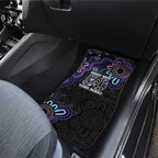 First Nations Darts NAIDOC 2026 Car Mats Aboriginal Dot Art Dartboard Purple