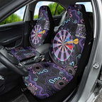 First Nations Darts NAIDOC 2026 Car Seat Cover Aboriginal Dot Art Dartboard Purple
