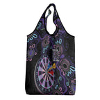 First Nations Darts NAIDOC 2026 Grocery Bag Aboriginal Dot Art Dartboard Purple