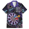 First Nations Darts NAIDOC 2026 Hawaiian Shirt Aboriginal Dot Art Dartboard Purple