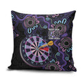 First Nations Darts NAIDOC 2026 Pillow Cover Aboriginal Dot Art Dartboard Purple
