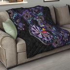 First Nations Darts NAIDOC 2026 Quilt Aboriginal Dot Art Dartboard Purple