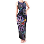 First Nations Darts NAIDOC 2026 Tank Maxi Dress Aboriginal Dot Art Dartboard Purple