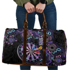 First Nations Darts NAIDOC 2026 Travel Bag Aboriginal Dot Art Dartboard Purple