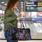 First Nations Darts NAIDOC 2026 Travel Bag Aboriginal Dot Art Dartboard Purple
