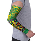 First Nations Darts NAIDOC 2026 Arm Sleeves Aboriginal Dot Art Dartboard Green