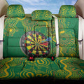 First Nations Darts NAIDOC 2026 Back Car Seat Cover Aboriginal Dot Art Dartboard Green