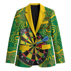 First Nations Darts NAIDOC 2026 Blazer Aboriginal Dot Art Dartboard Green