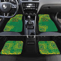 First Nations Darts NAIDOC 2026 Car Mats Aboriginal Dot Art Dartboard Green