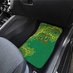 First Nations Darts NAIDOC 2026 Car Mats Aboriginal Dot Art Dartboard Green
