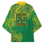 First Nations Darts NAIDOC 2026 Kimono Aboriginal Dot Art Dartboard Green