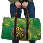 First Nations Darts NAIDOC 2026 Travel Bag Aboriginal Dot Art Dartboard Green