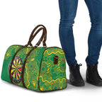 First Nations Darts NAIDOC 2026 Travel Bag Aboriginal Dot Art Dartboard Green