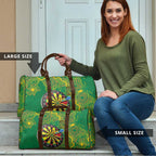 First Nations Darts NAIDOC 2026 Travel Bag Aboriginal Dot Art Dartboard Green