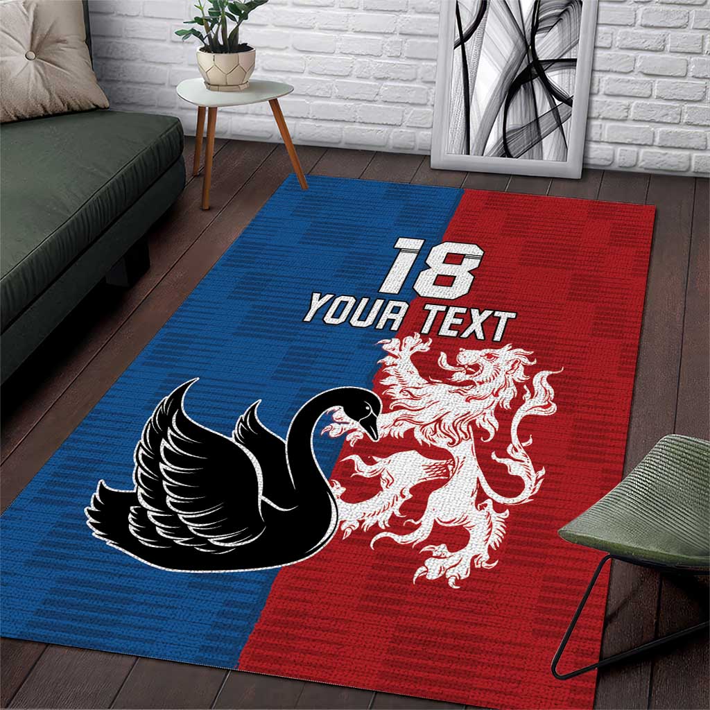 Custom British Lions Western Force Area Rug Unique Style - Aussie Hoodie