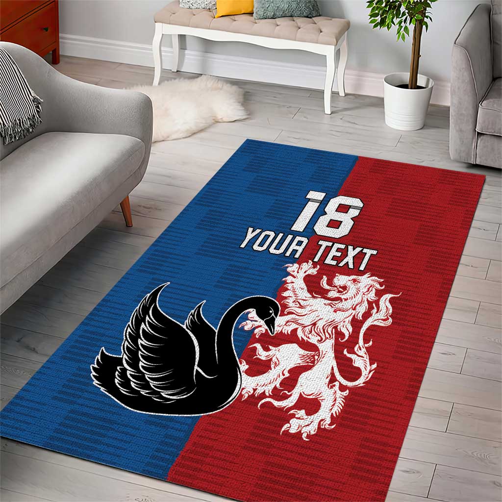 Custom British Lions Western Force Area Rug Unique Style - Aussie Hoodie