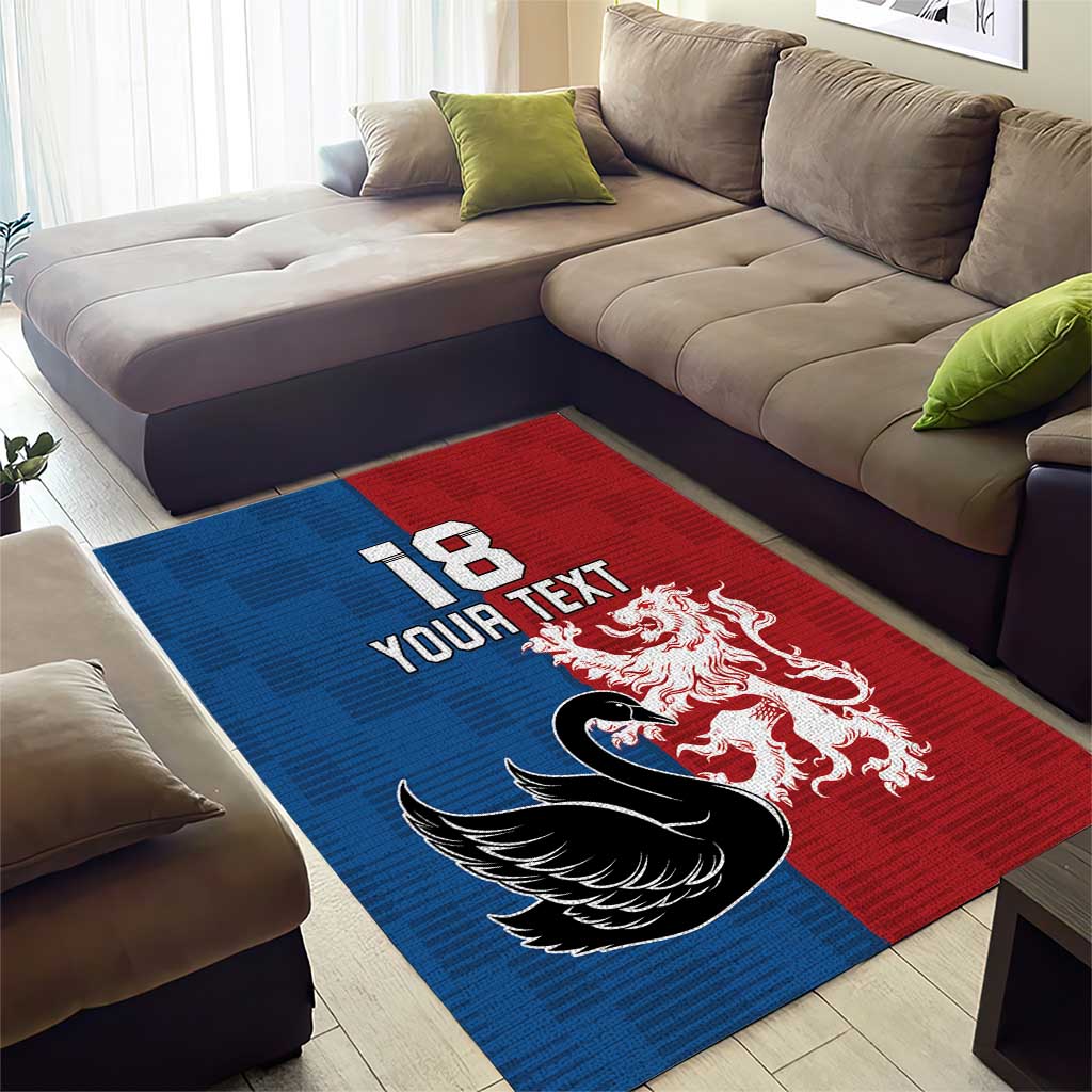 Custom British Lions Western Force Area Rug Unique Style - Aussie Hoodie