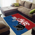 Custom British Lions Western Force Area Rug Unique Style - Aussie Hoodie