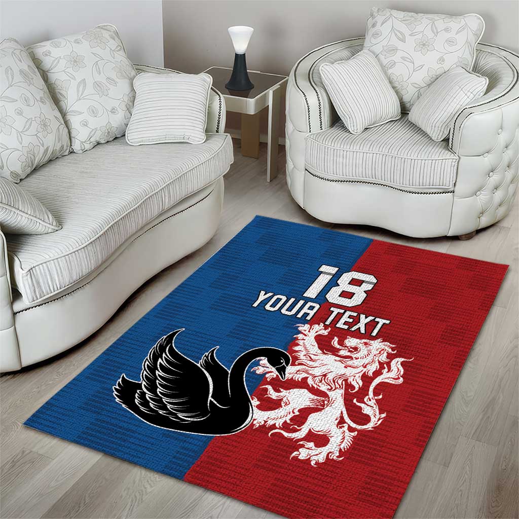 Custom British Lions Western Force Area Rug Unique Style - Aussie Hoodie