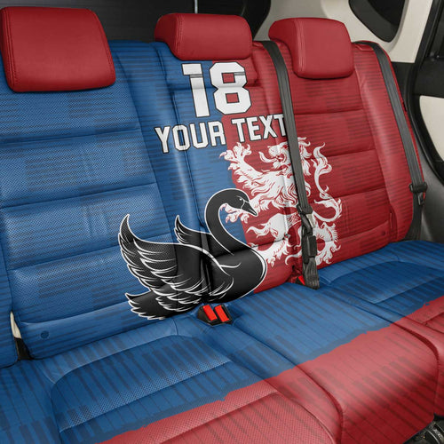 Custom British Lions Western Force Back Car Seat Cover Unique Style - Aussie Hoodie