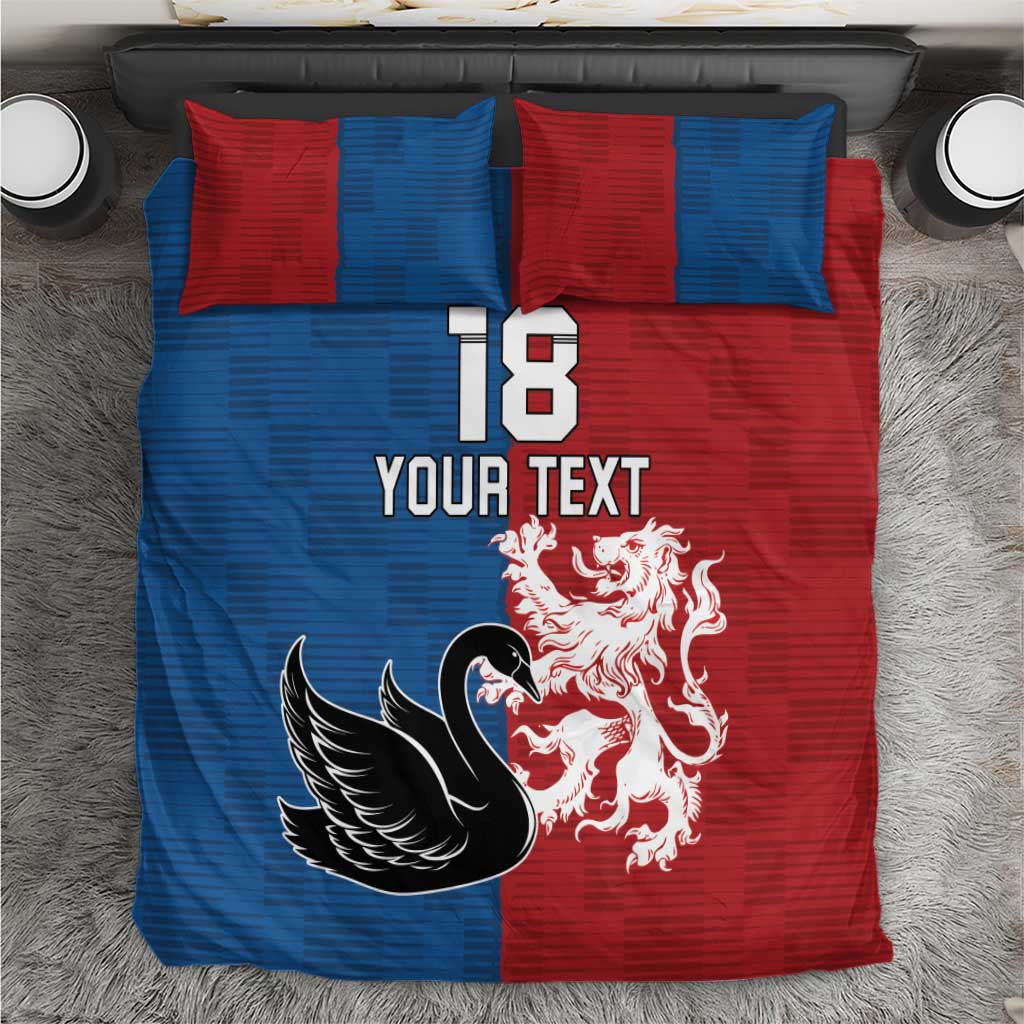 Custom British Lions Western Force Bedding Set Unique Style - Aussie Hoodie