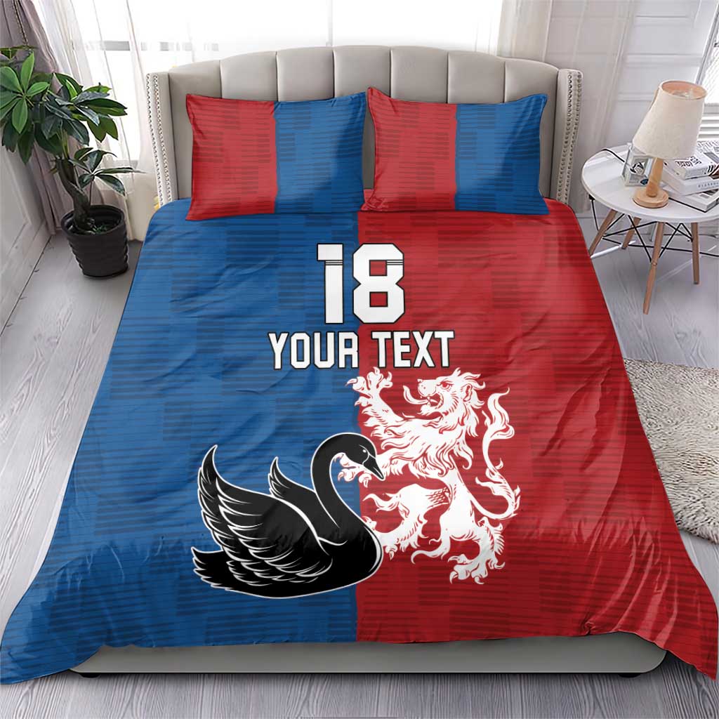 Custom British Lions Western Force Bedding Set Unique Style - Aussie Hoodie