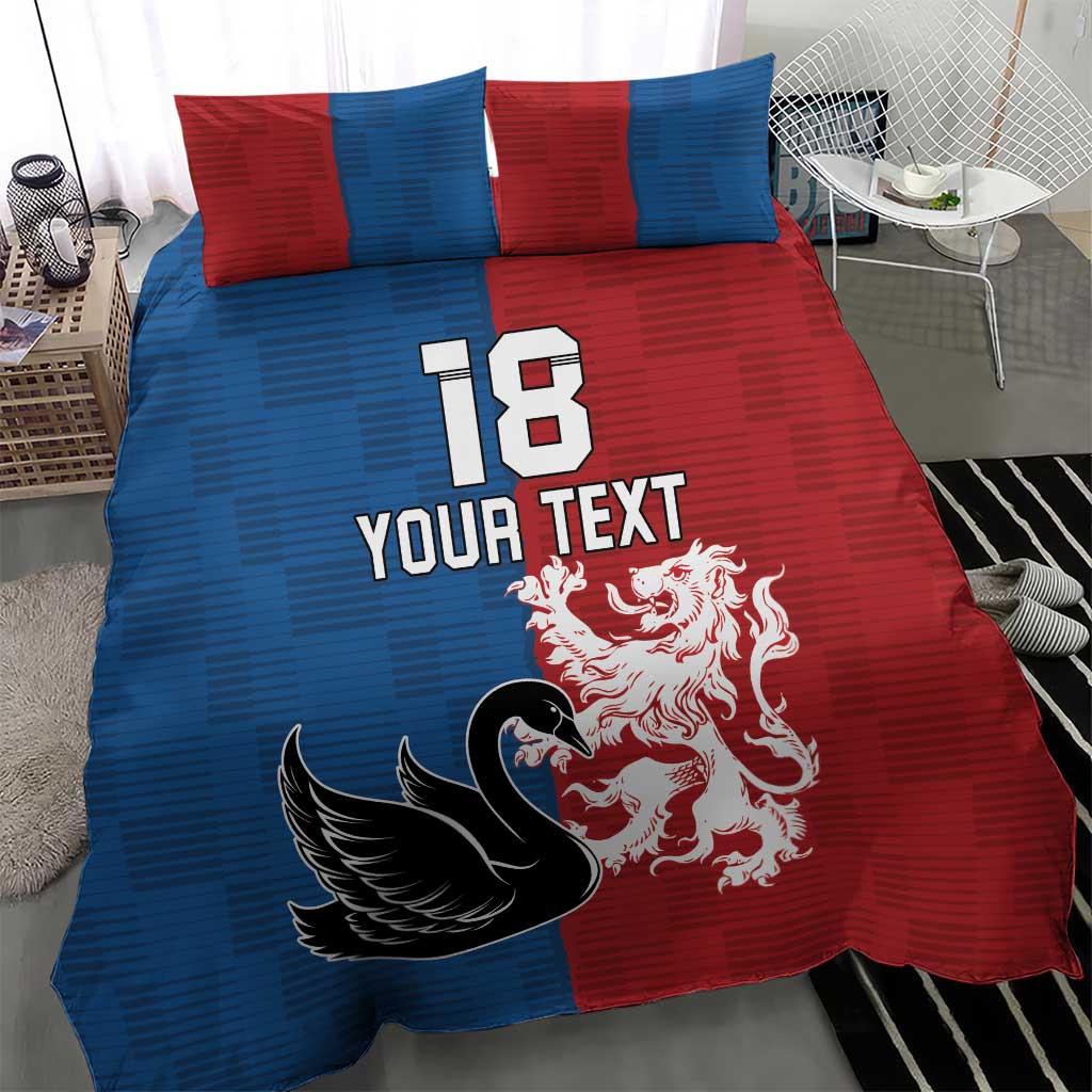 Custom British Lions Western Force Bedding Set Unique Style - Aussie Hoodie