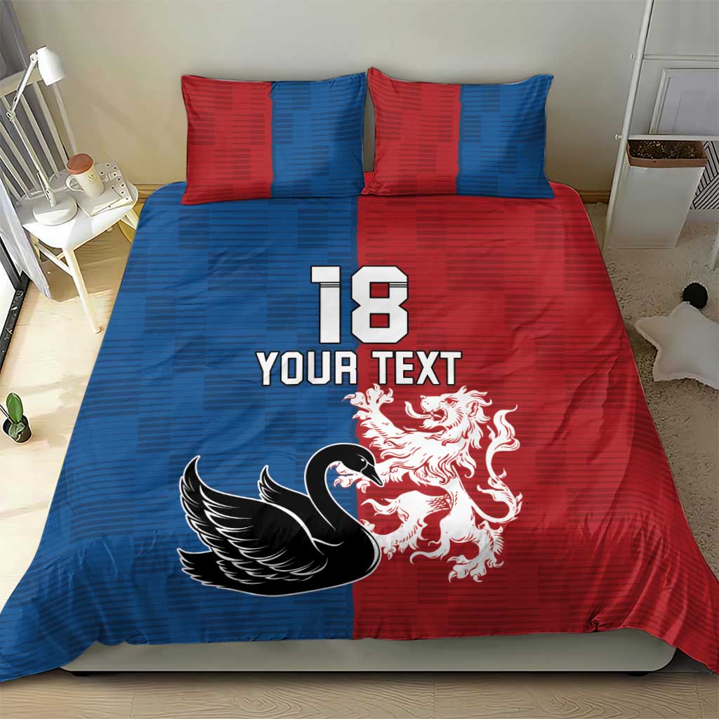 Custom British Lions Western Force Bedding Set Unique Style - Aussie Hoodie