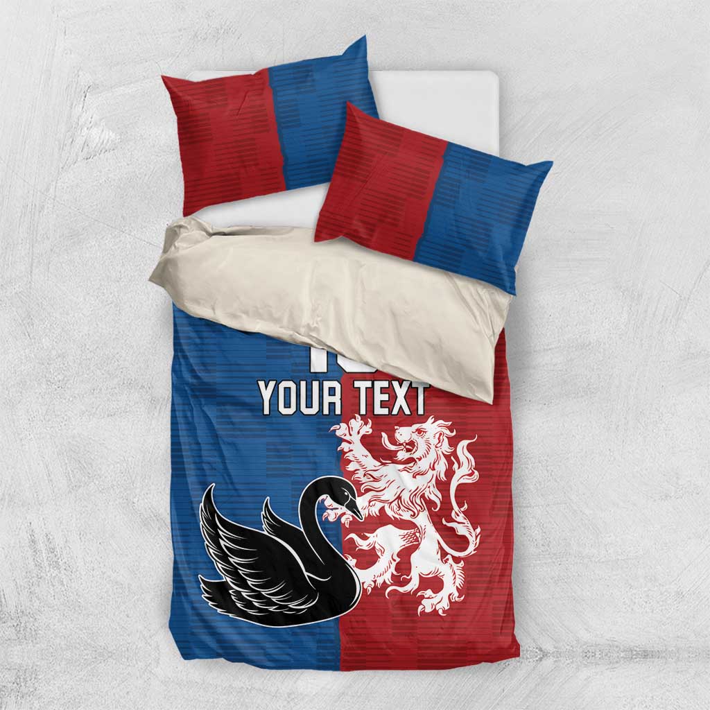 Custom British Lions Western Force Bedding Set Unique Style - Aussie Hoodie