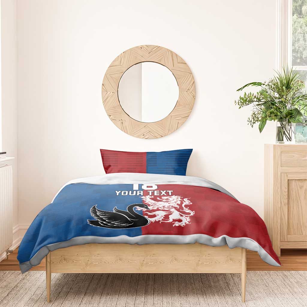 Custom British Lions Western Force Bedding Set Unique Style - Aussie Hoodie