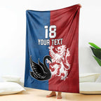 Custom British Lions Western Force Blanket Unique Style - Aussie Hoodie