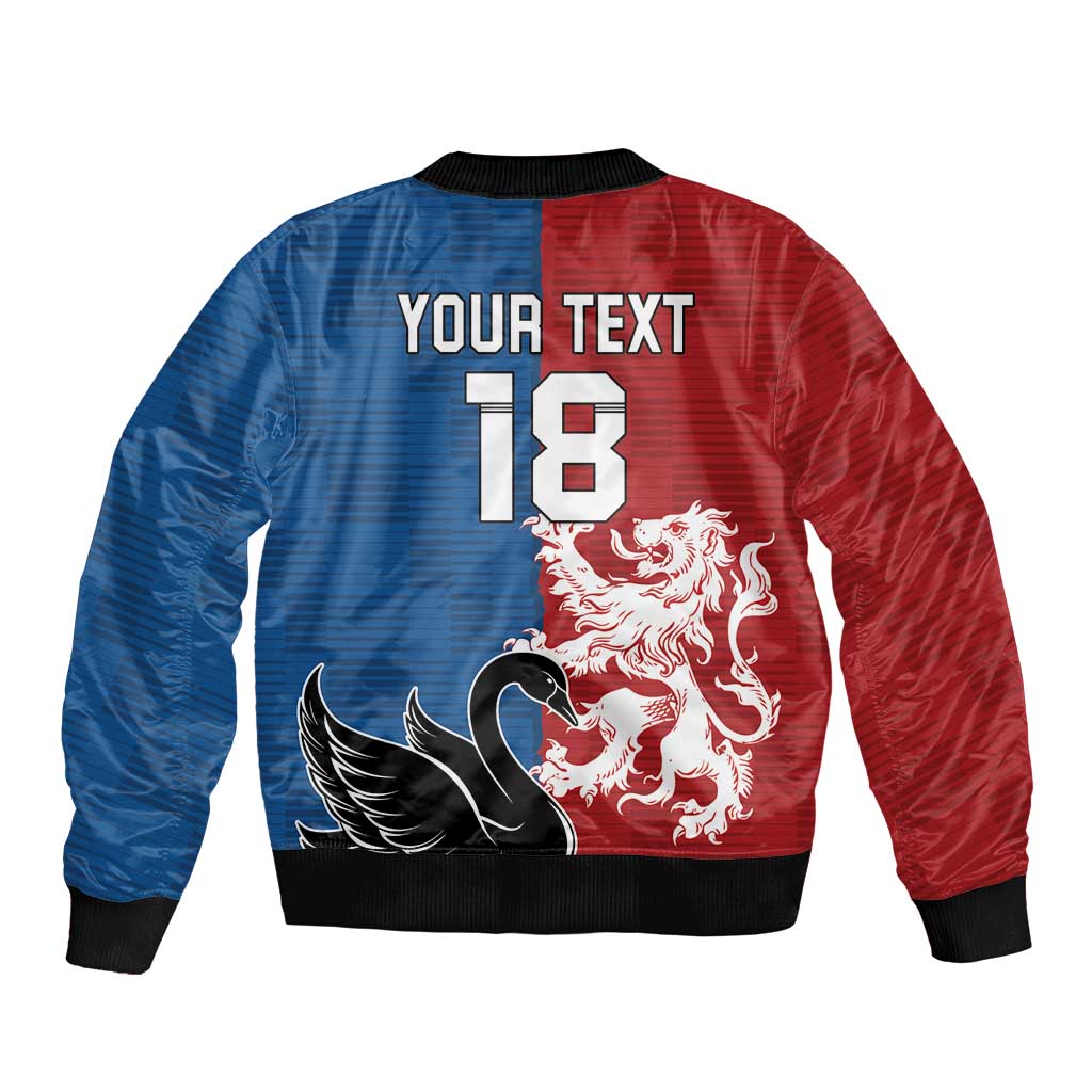 Custom British Lions Western Force Bomber Jacket Unique Style - Aussie Hoodie