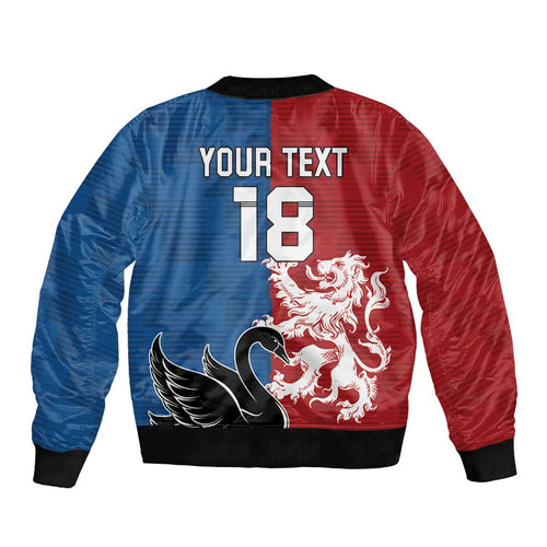 Custom British Lions Western Force Bomber Jacket Unique Style - Aussie Hoodie