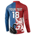 Custom British Lions Western Force Button Sweatshirt Unique Style - Aussie Hoodie