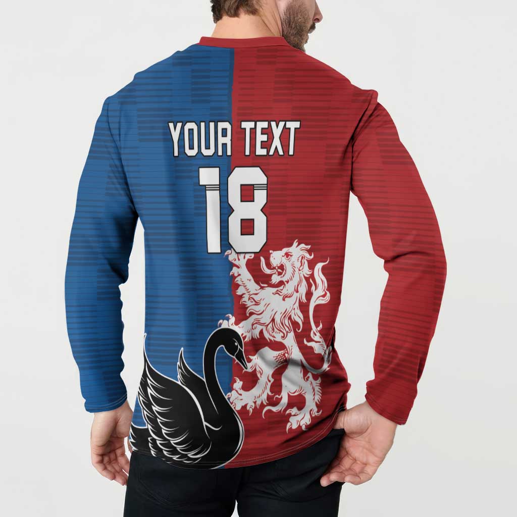 Custom British Lions Western Force Button Sweatshirt Unique Style - Aussie Hoodie