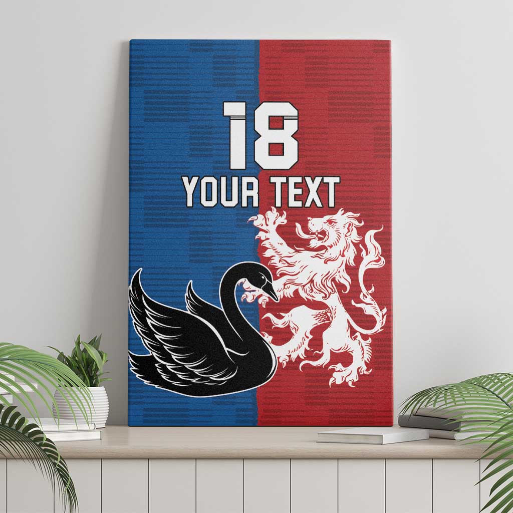 Custom British Lions Western Force Canvas Wall Art Unique Style - Aussie Hoodie