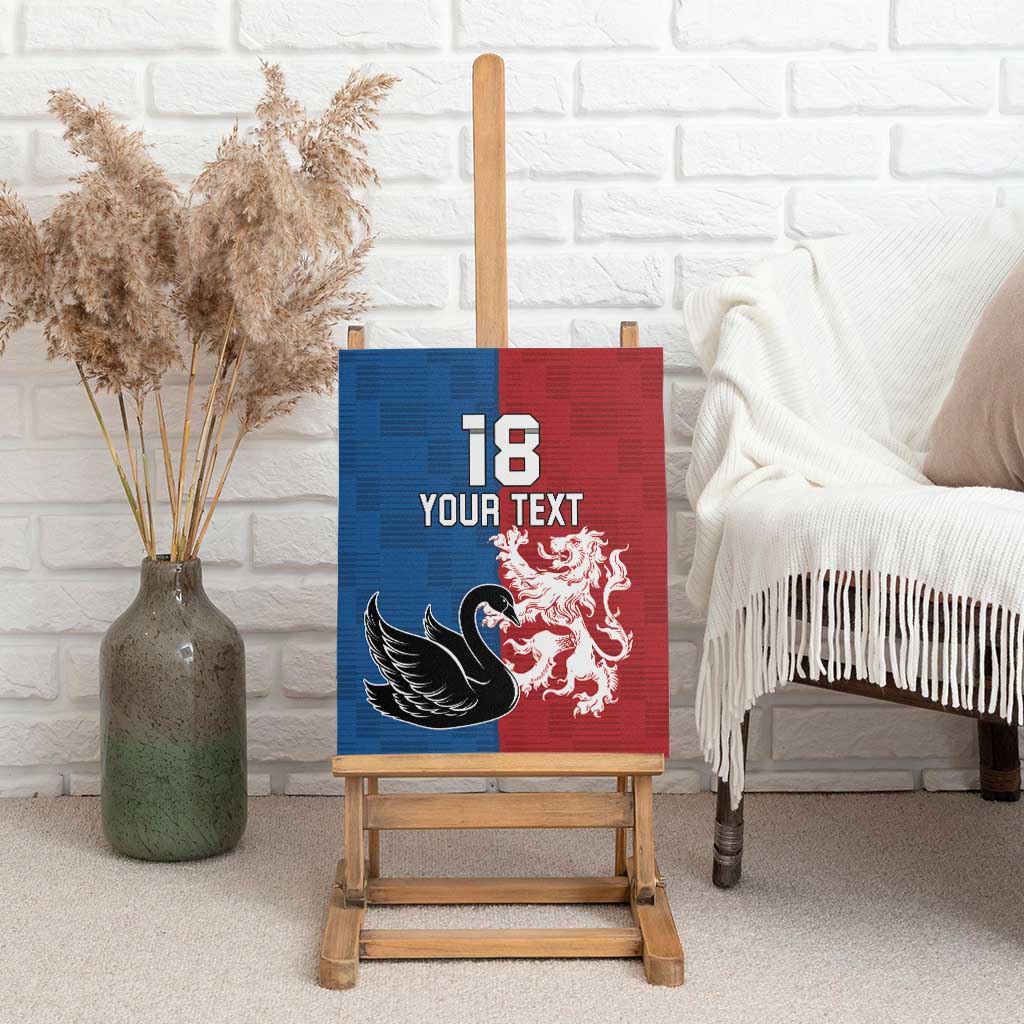 Custom British Lions Western Force Canvas Wall Art Unique Style - Aussie Hoodie