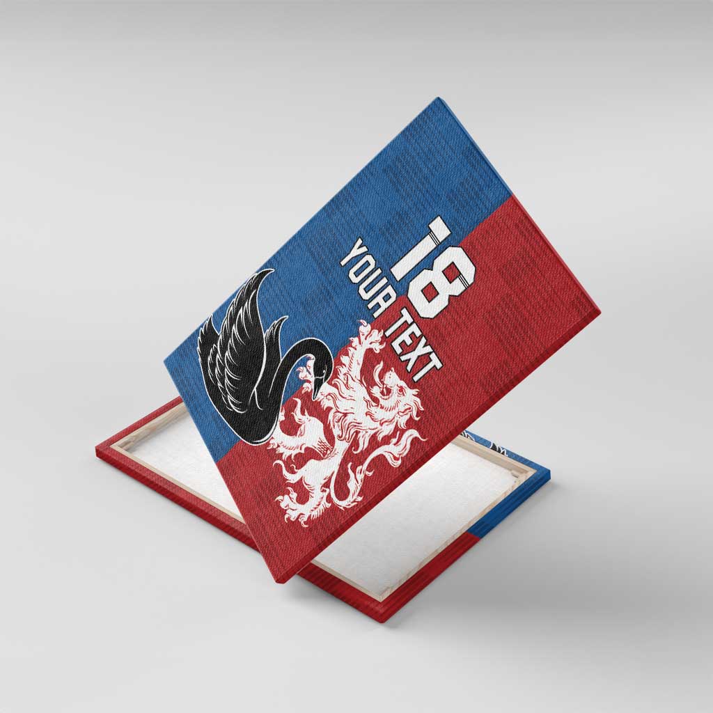 Custom British Lions Western Force Canvas Wall Art Unique Style - Aussie Hoodie