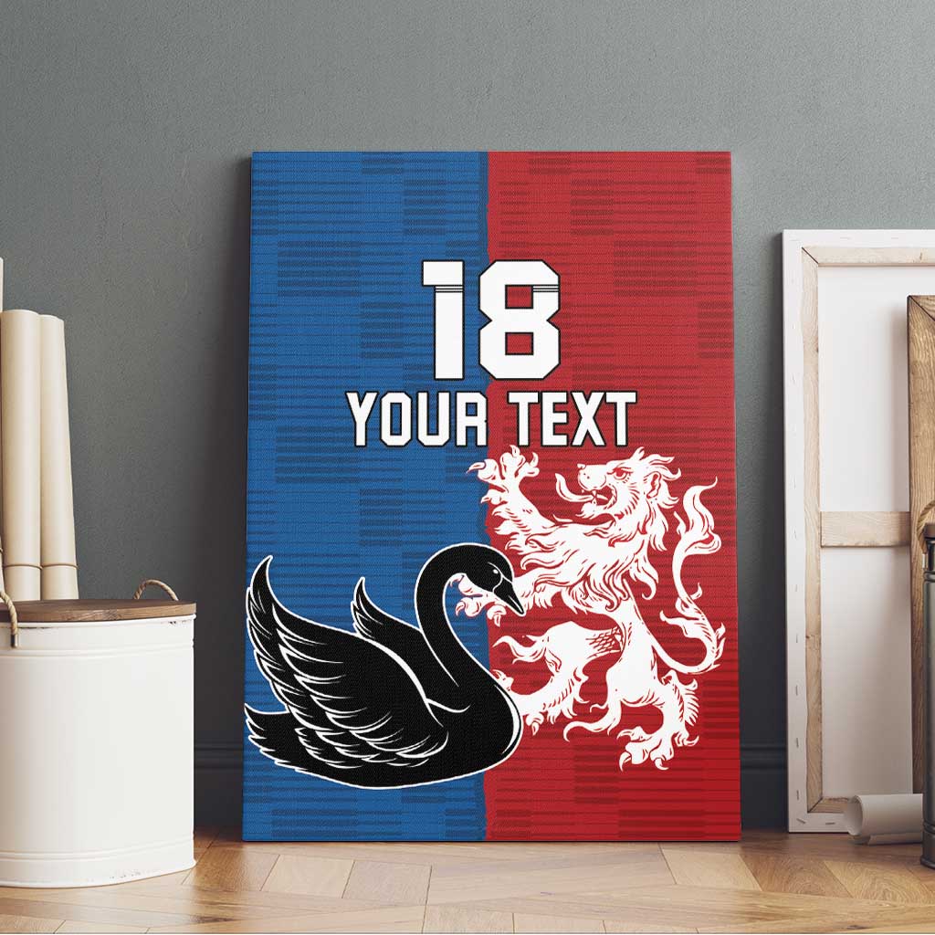 Custom British Lions Western Force Canvas Wall Art Unique Style - Aussie Hoodie