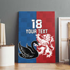 Custom British Lions Western Force Canvas Wall Art Unique Style - Aussie Hoodie