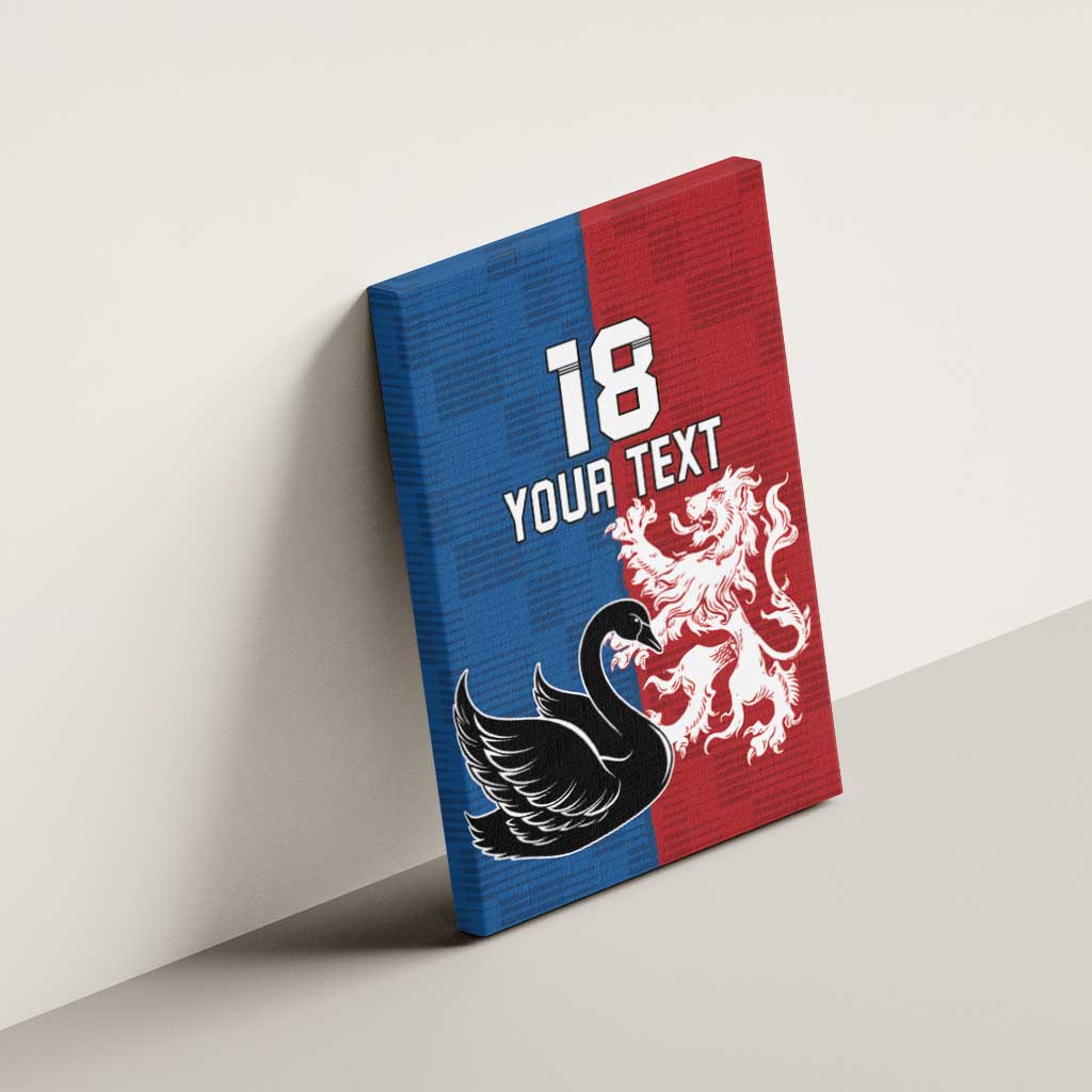 Custom British Lions Western Force Canvas Wall Art Unique Style - Aussie Hoodie