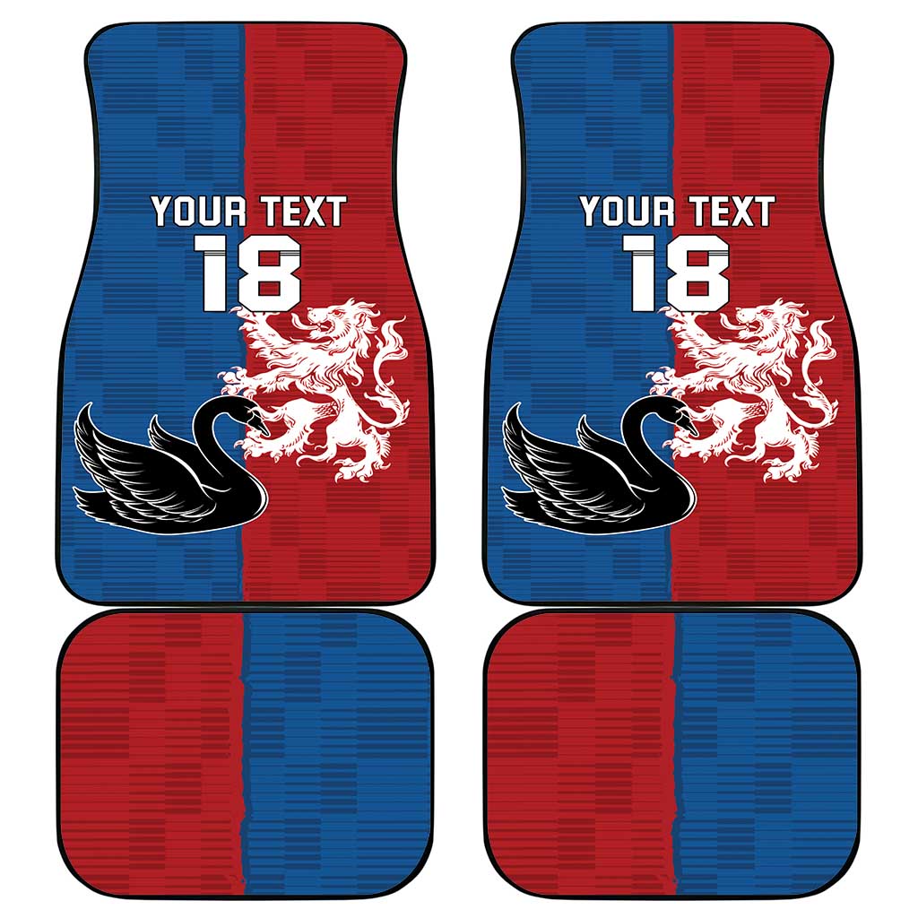 Custom British Lions Western Force Car Mats Unique Style - Aussie Hoodie